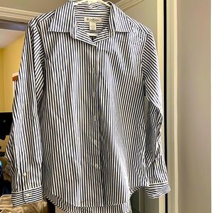 Brooks Brothers stripe button down size 10